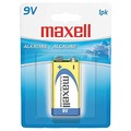Maxell 9V Alkaline Battery, 1 PK 721150